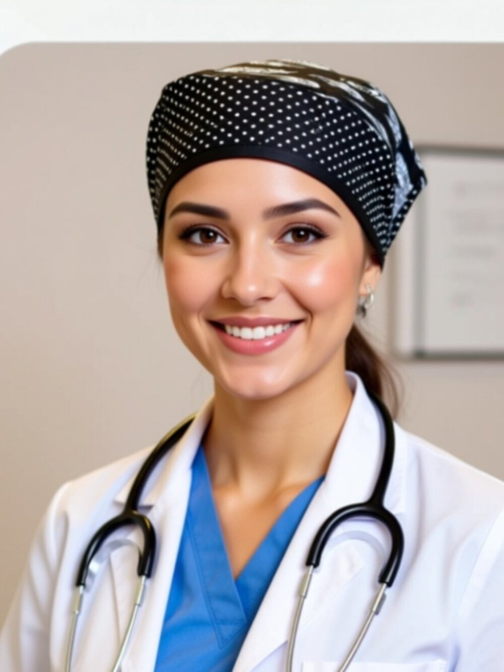 Unisex Style Surgical/Scrub/Dental Cap O/S (SS08) - Picture 4 of 7